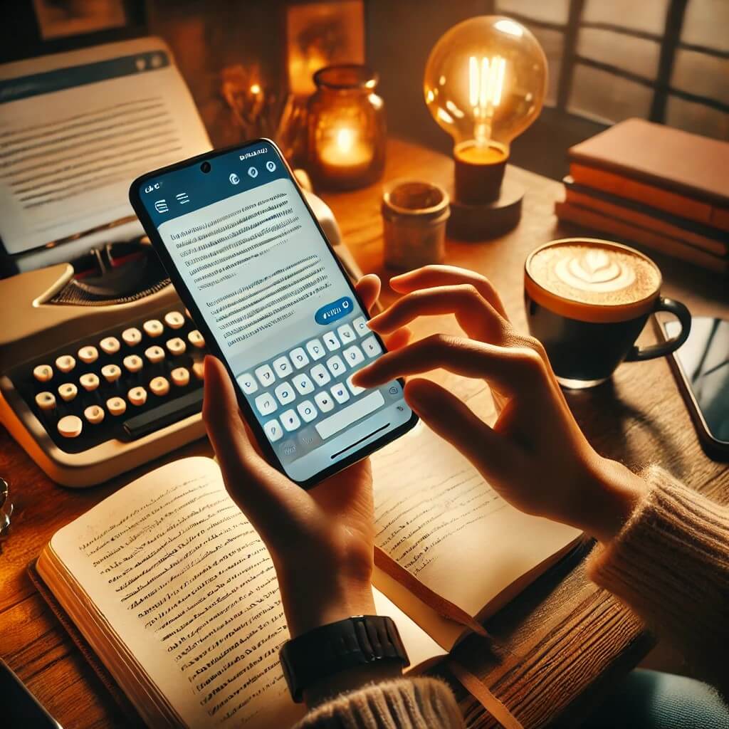 Как записать книгу на телефон