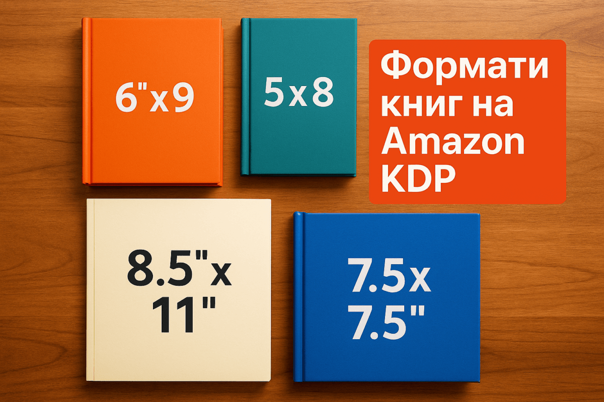 Формати книг на Amazon KDP