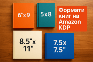 Формати книг на Amazon KDP