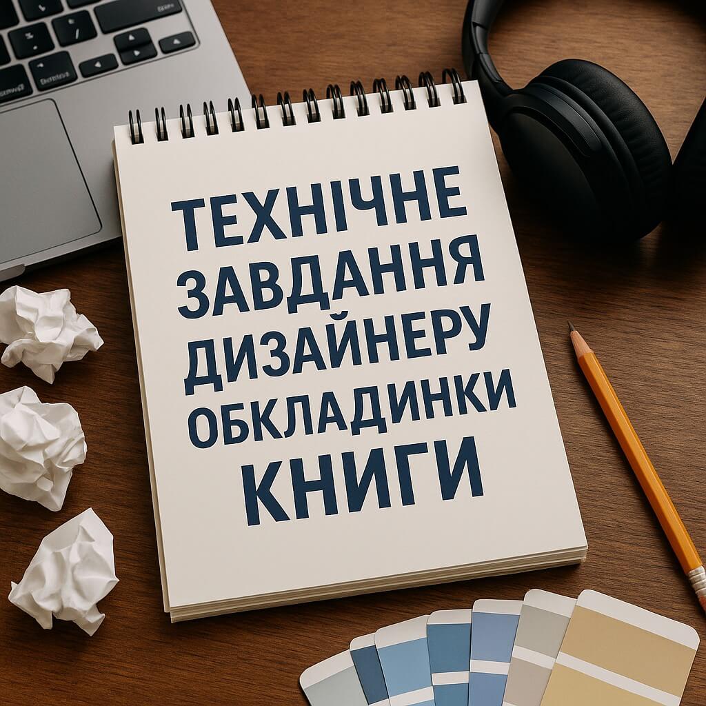 Як дати технічне завдання дизайнеру обкладинки книги
