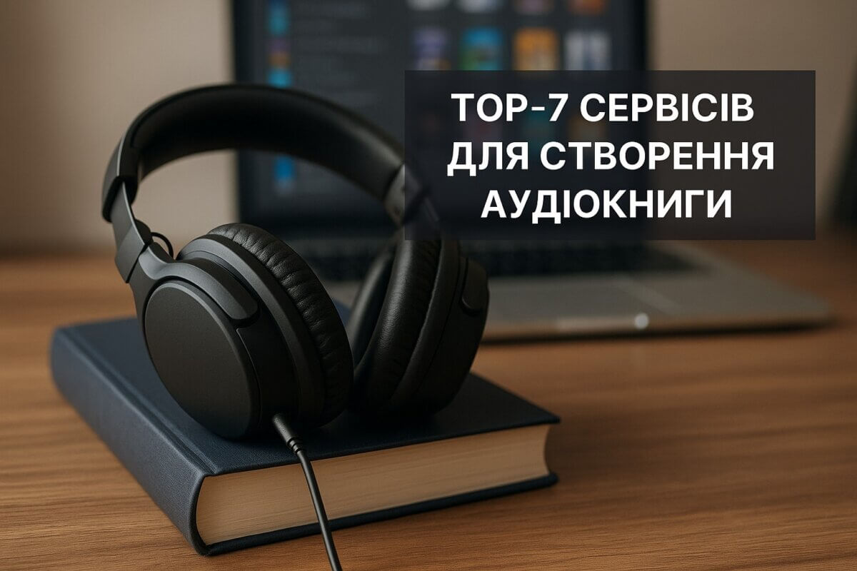 ТОП-7 сервісів для створення аудіокниги