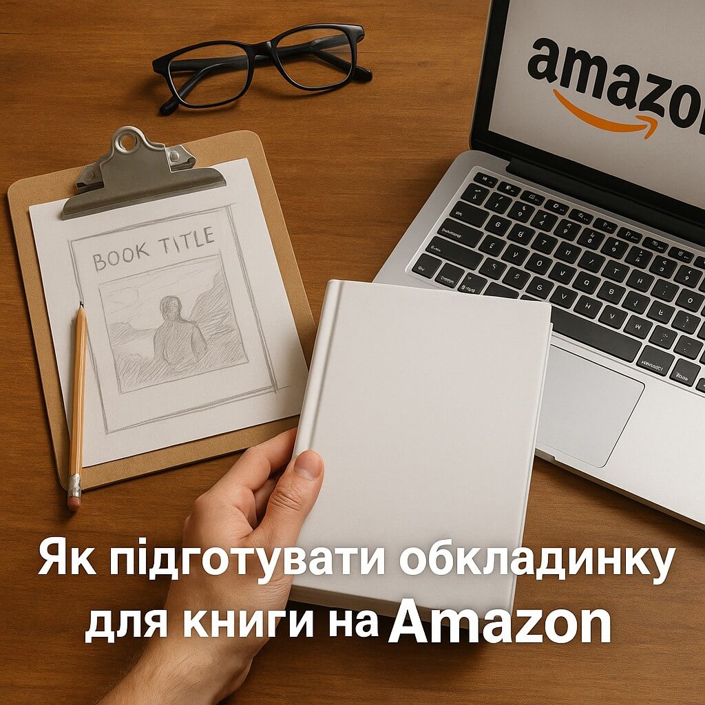Як підготувати обкладинку для книги на Amazon