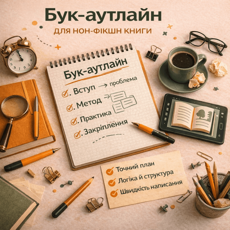 Бук-аутлайн (book outline)