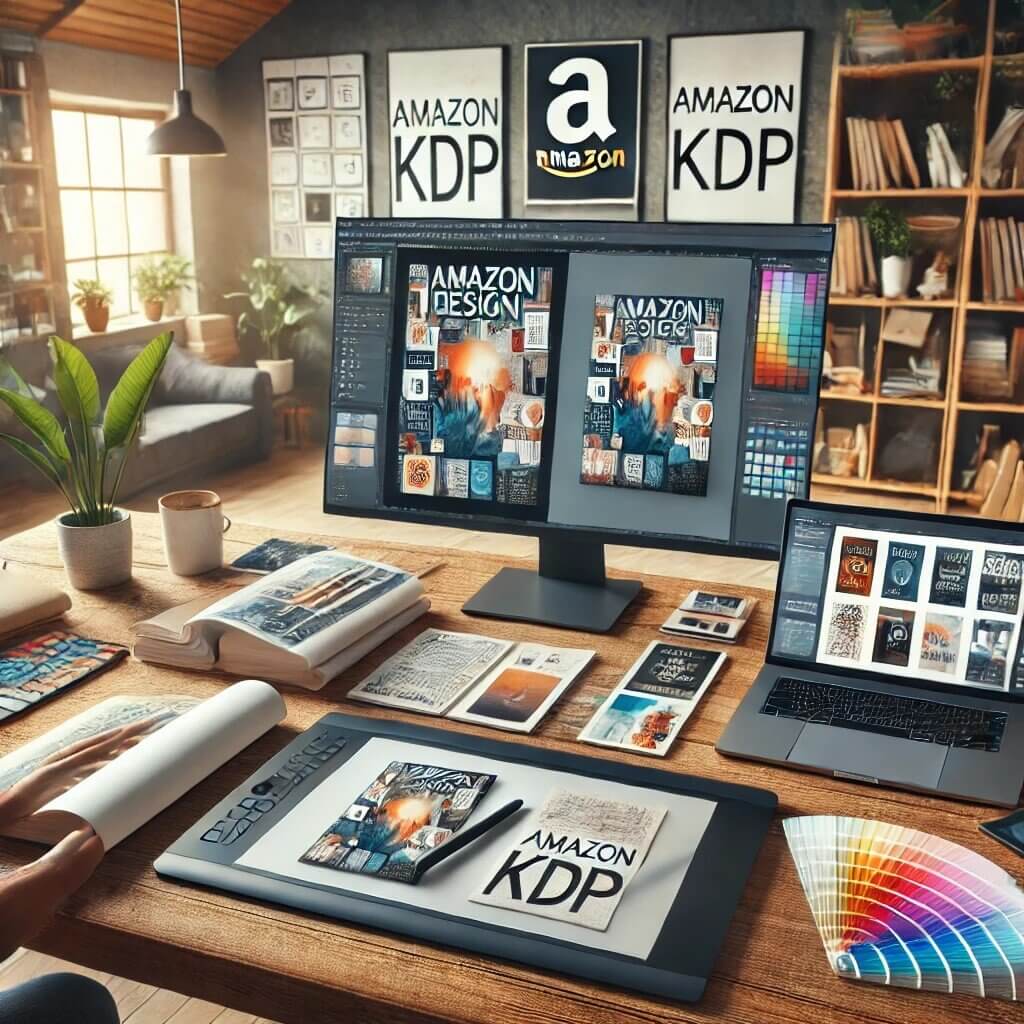 дизайн обложки книги для Amazon KDP