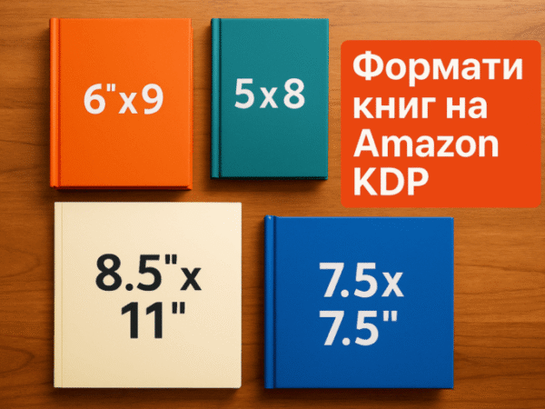 Форматы книг на Amazon KDP