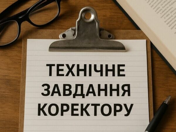Как дать техническое задание корректору