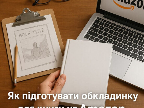 Як підготувати обкладинку для книги на Amazon?